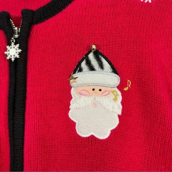 Bechamel Santa Zip Up Cardigan - Picture 5 of 10